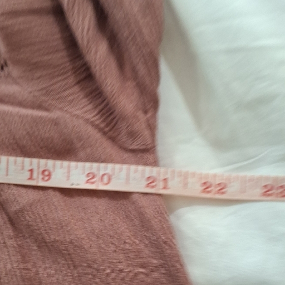 O'Neill Lace Accent Blouse - Dusty Rose Sze S - Picture 6 of 10